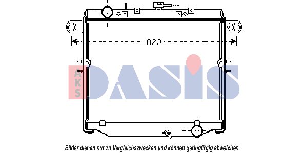 AKS DASIS Radiators, Motora dzesēšanas sistēma 210216N